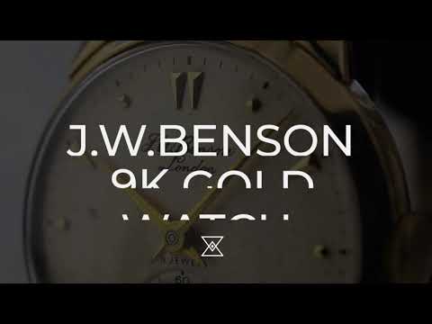 J.W.Benson 9k Gold Watch | Time Rediscovered
