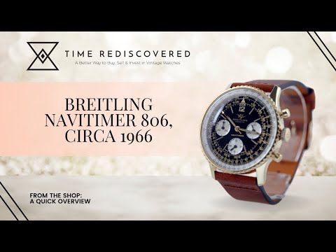 ﻿﻿Breitling Navitimer 806, Circa 1966