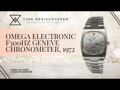 Omega Electronic F300HZ Geneve Chronometer, 1972