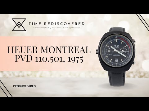 Heuer Montreal PVD 110.501, 1975