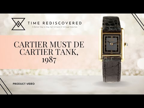 Orologio must de on sale cartier