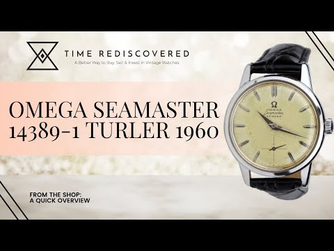 Omega Seamaster 14389-1 Turler 1960