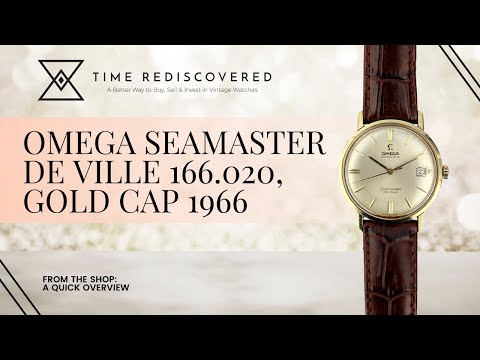 Omega Seamaster de Ville 166.020, Gold Cap, 1966