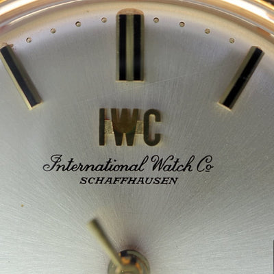 IWC 8541B 18ct Gold Men's Vintage Automatic Watch