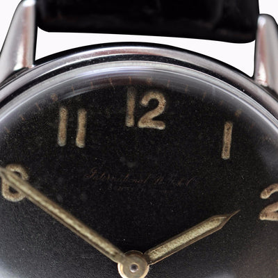 IWC Calibre 83 1943 Black Dial Men's Vintage Watch