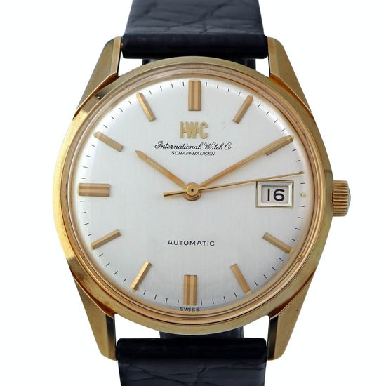 IWC Ref. 1810, NOS, 18k Gold 1978 Men's Vintage Watch – Time Rediscovered