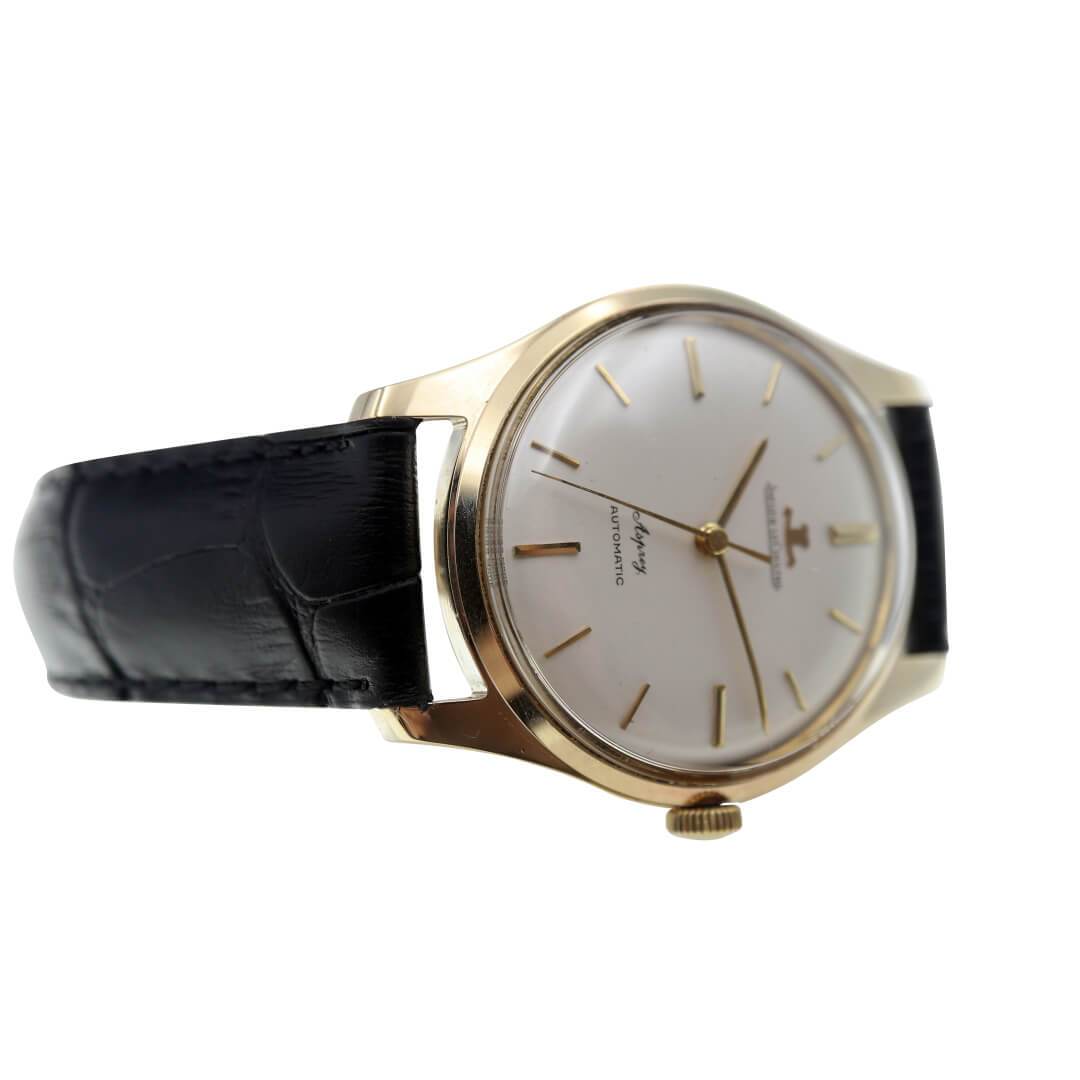 Jaeger Le Coultre Asprey Automatic Gold, 1960's Men's Vintage Watch