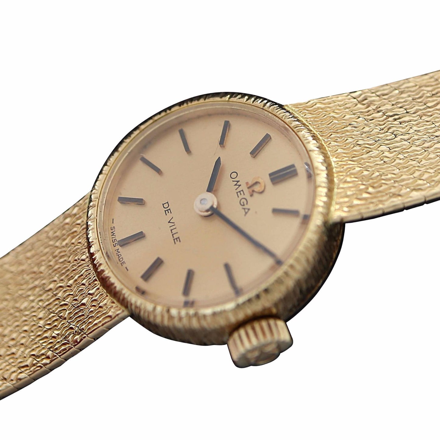 Ladies Omega De Ville 18kt Gold Vintage Watch