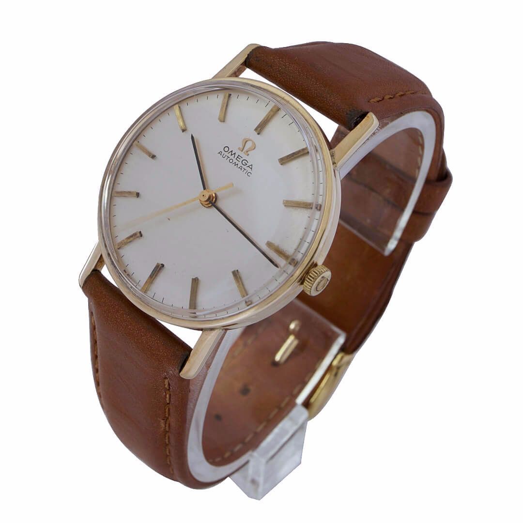 Omega 9ct Gold 1960's Men's Vintage Watch