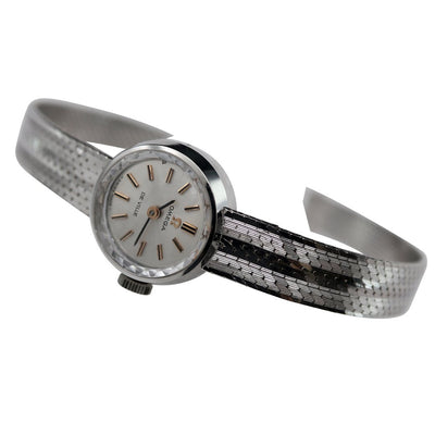 Omega De Ville 18k White Gold Ladies Vintage Watch