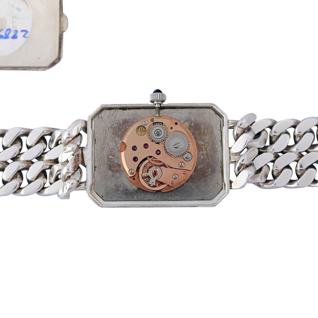 Omega de Ville Jeux D'Argent 8271, 1975 Silver Vintage Watch