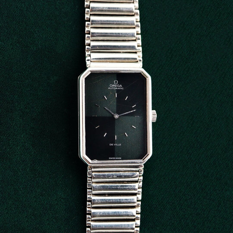 Omega De Ville Ref.8400, 1975 Silver Vintage Watch