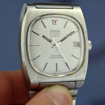 Omega Electronic F300HZ Geneve Chronometer, 1972 – Time Rediscovered