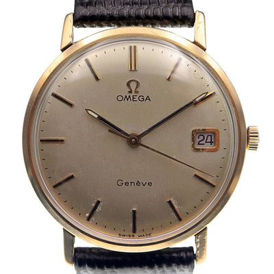 Omega Geneve 9ct Gold, Year 1967 Men’s Vintage Watch