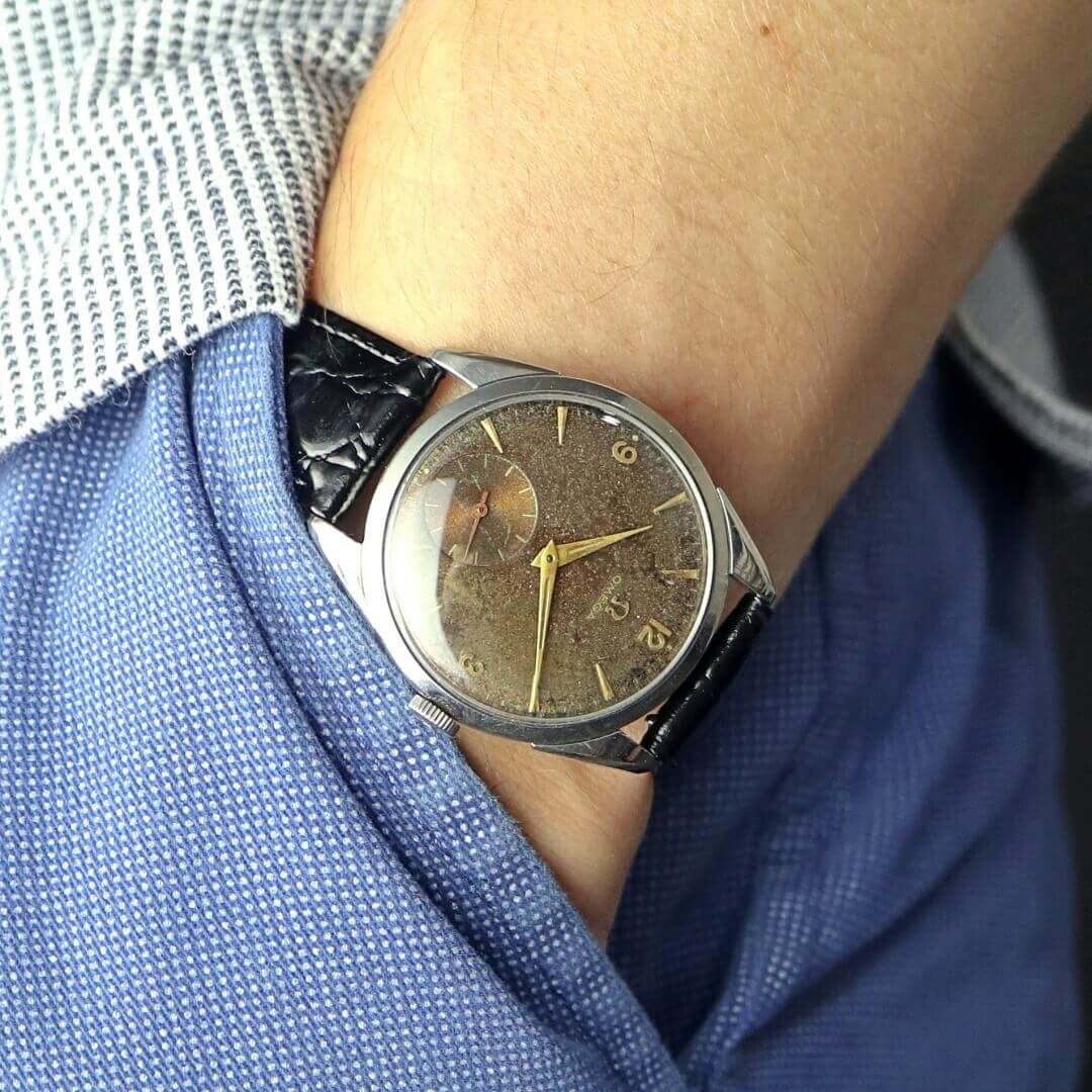 Omega 2900-1, Tropical Dial, 1956 Men's Vintage Watch
