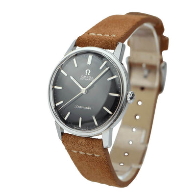 Omega Seamaster 165.002 Black Dial, 1966 Men's Vintage Watch