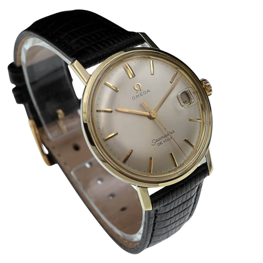 Omega Seamaster De Ville Gold Cap, Year 1963 Men's Vintage Watch