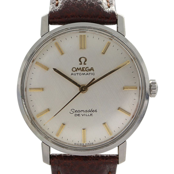 Omega Seamaster De Ville Ref. 165.020, 1964 Linen Dial Men's Watch