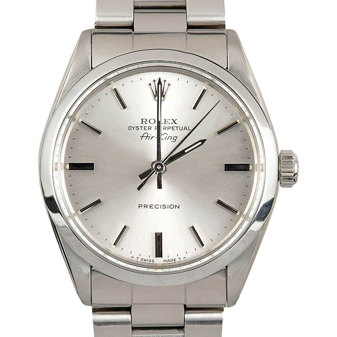 Rolex Air-King Ref. 5500 Men's Steel Vintage Watch
