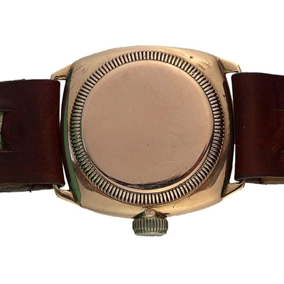 Rolex Oyster Cushion Case, 9k Gold, 1927