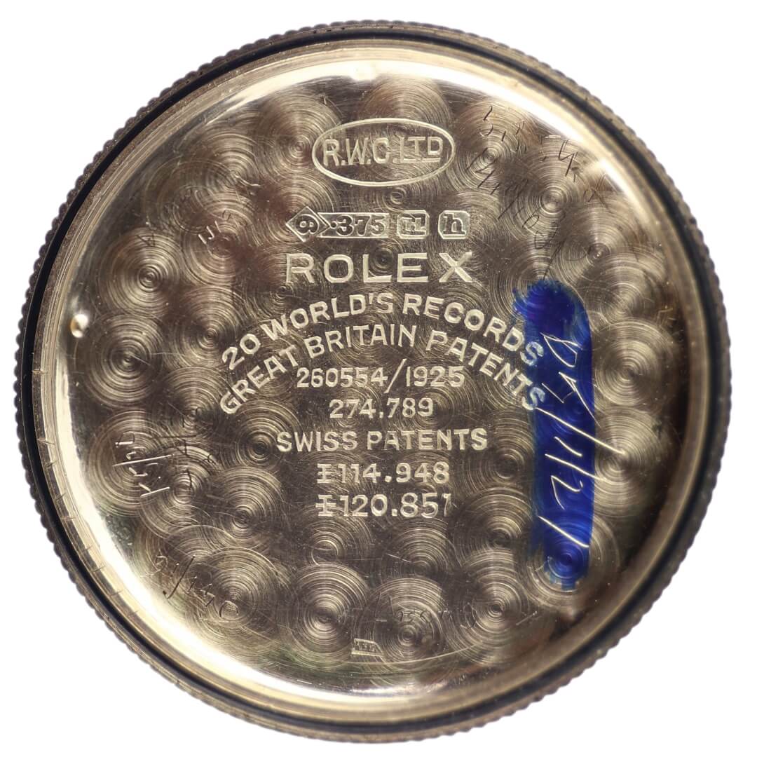 Rolex Oyster Cushion Case, Ultra Prima, 9k Gold, 1930
