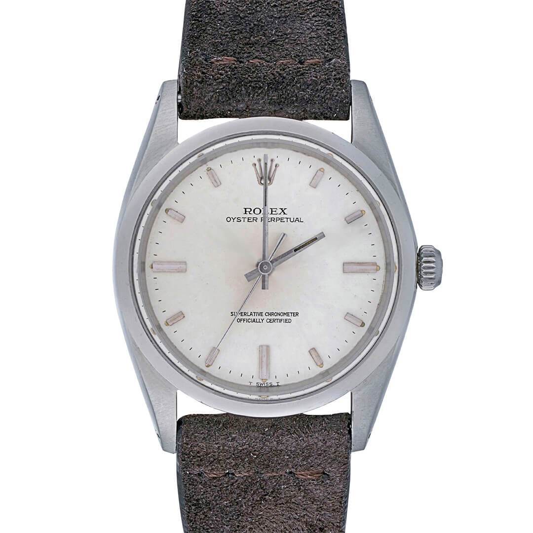 Rolex Oyster Perpetual Ref.1018 Men's Steel Vintage Watch