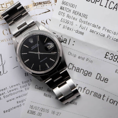 Rolex Oysterdate Ref.6694 Circa 1981 Men's Vintage Watch