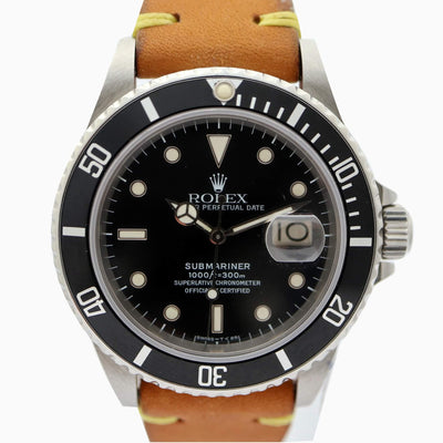 Rolex Submariner Ref 16800 Men's Vintage Watch