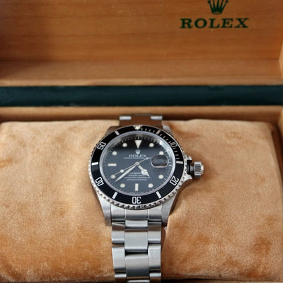 Rolex Submariner Ref 16800 Men's Vintage Watch