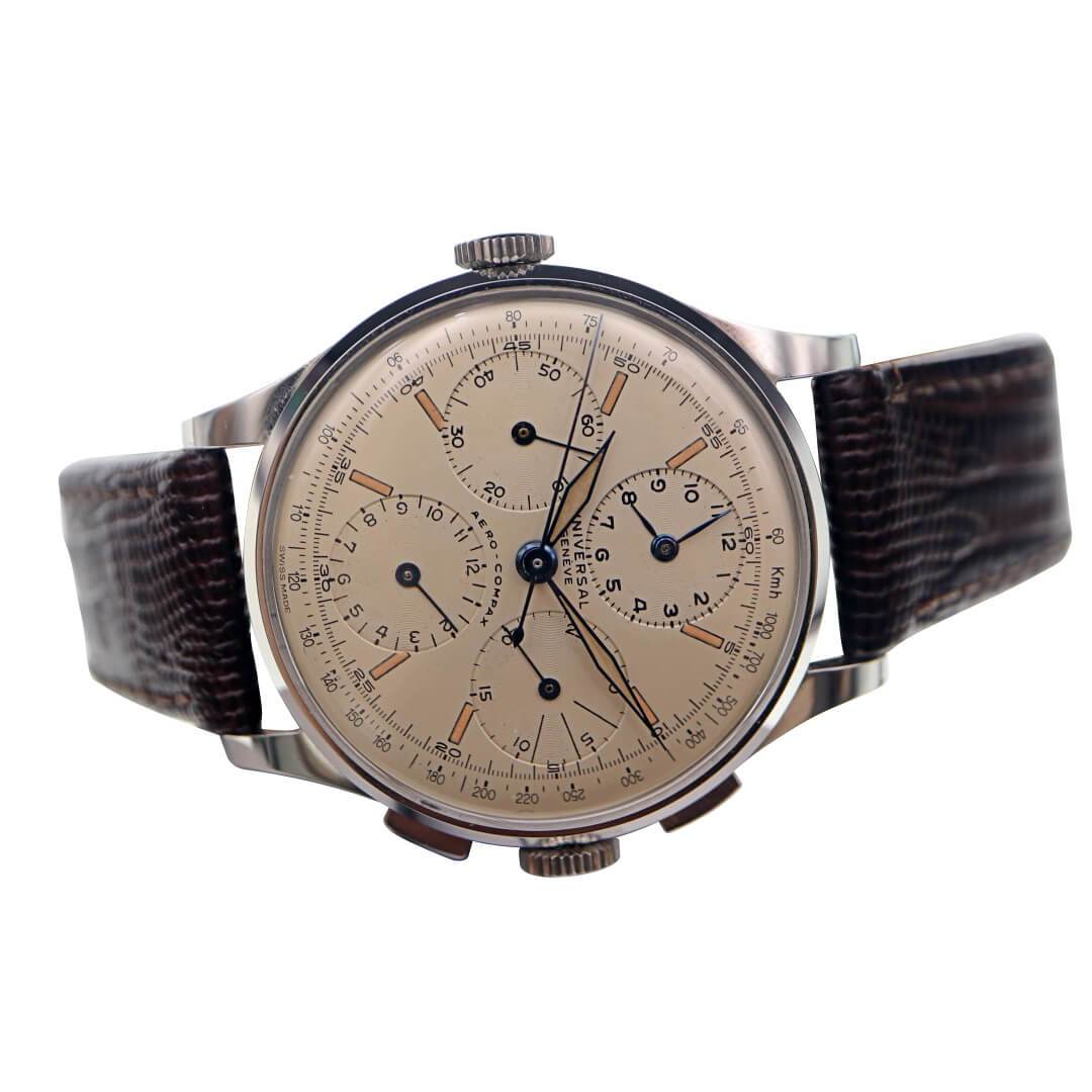 Universal Geneve Aero-Compax Ref. 22414 Men's Vintage Watch
