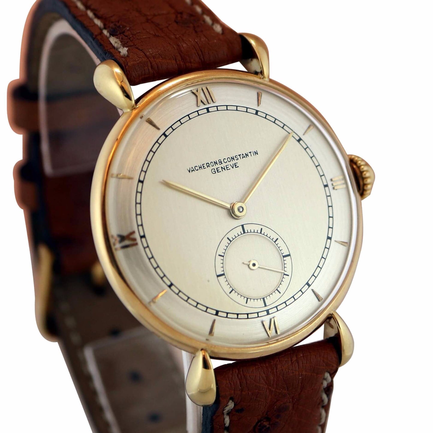 Vacheron Constantin Tear Drop Lugs Vintage Men's Gold Watch