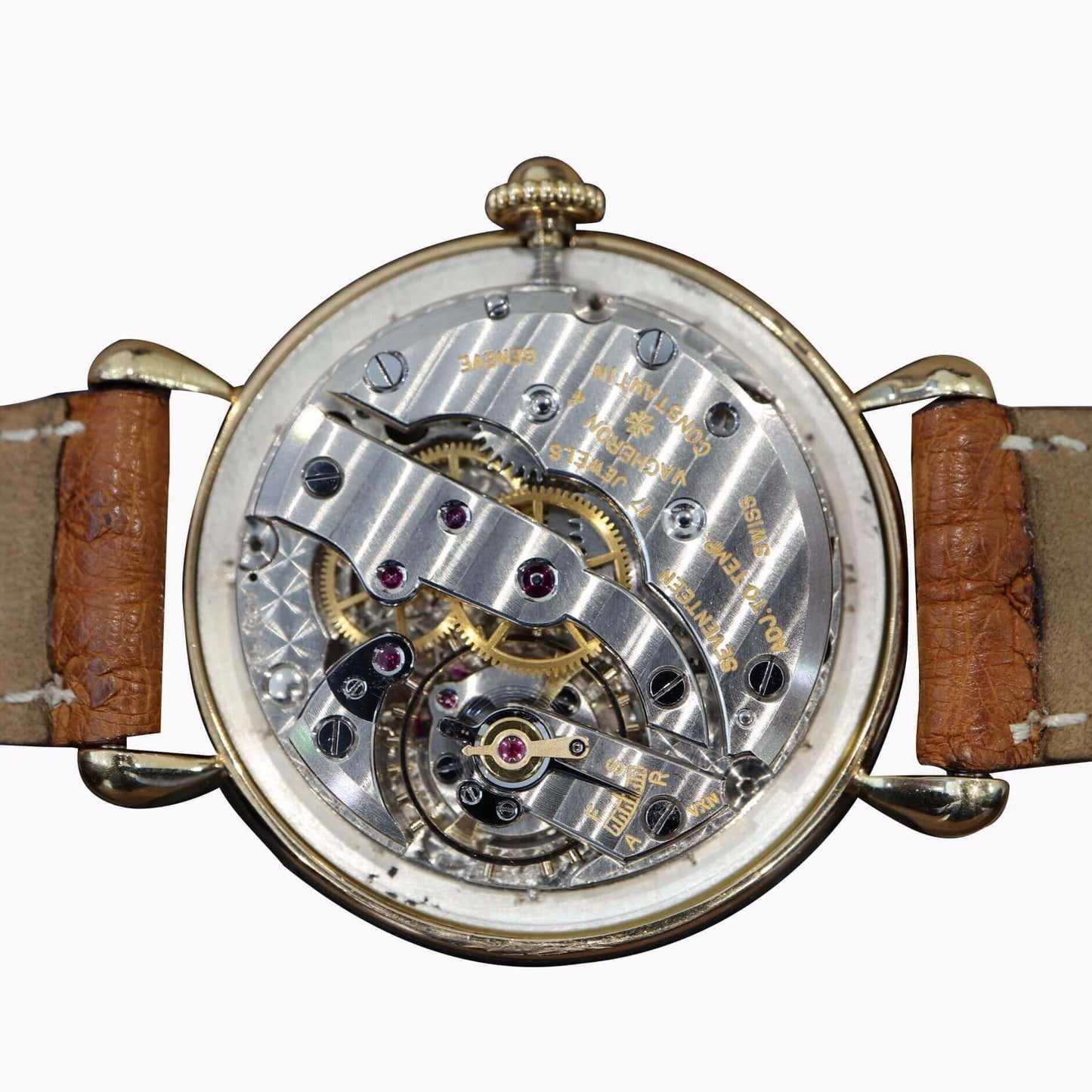 Vacheron Constantin Tear Drop Lugs Vintage Men's Gold Watch